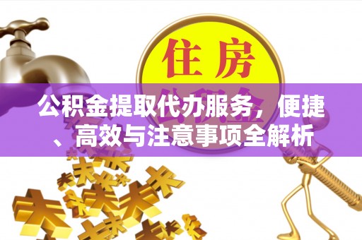 广宁公积金提取代办服务，便捷、高效与注意事项全解析
